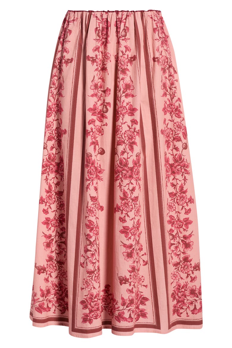 Reese Print Ankle Skirt, Alternate, color, OREE PRINT