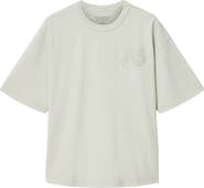 AllSaints Insignia Logo Appliqué Organic Cotton T-Shirt