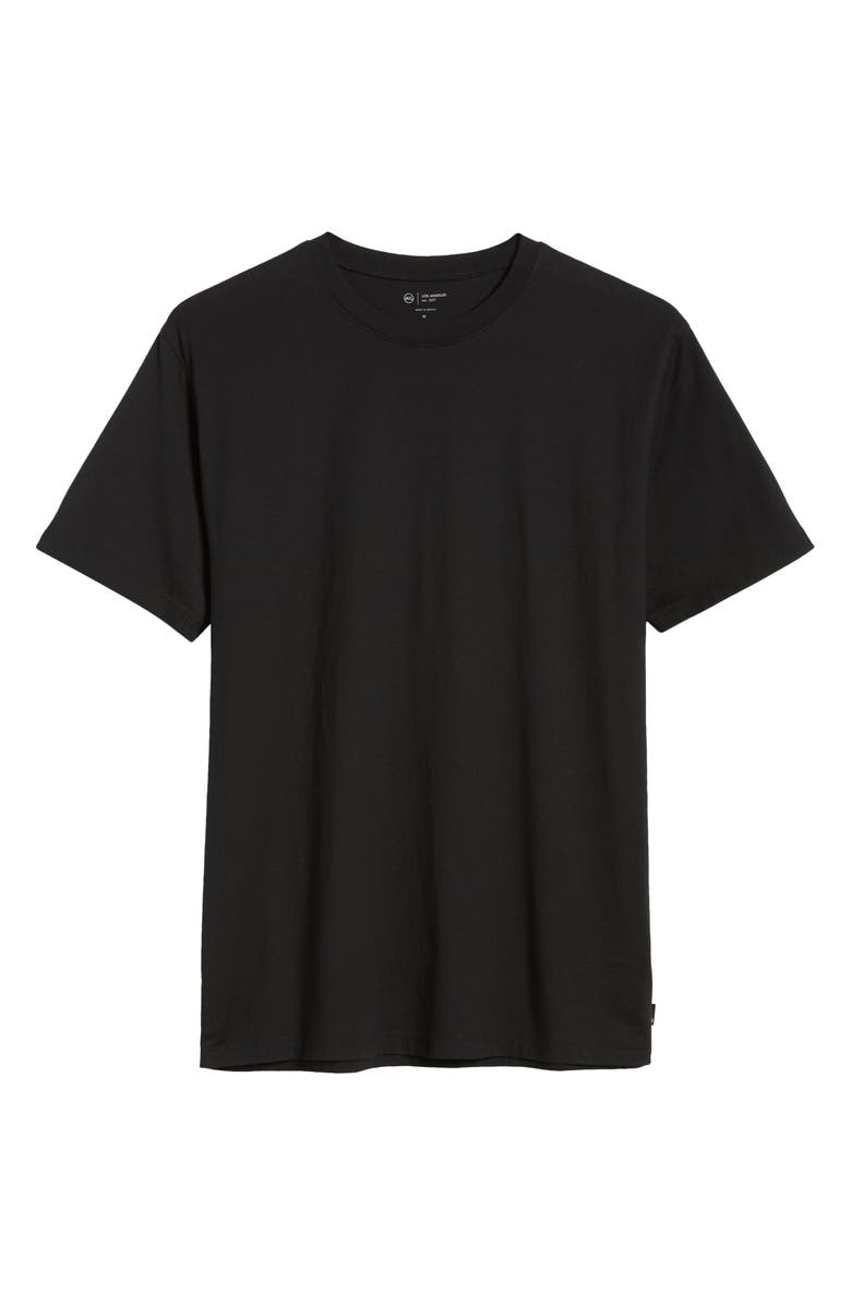 AG Bryce Crewneck T-Shirt, Alternate, color, True Black