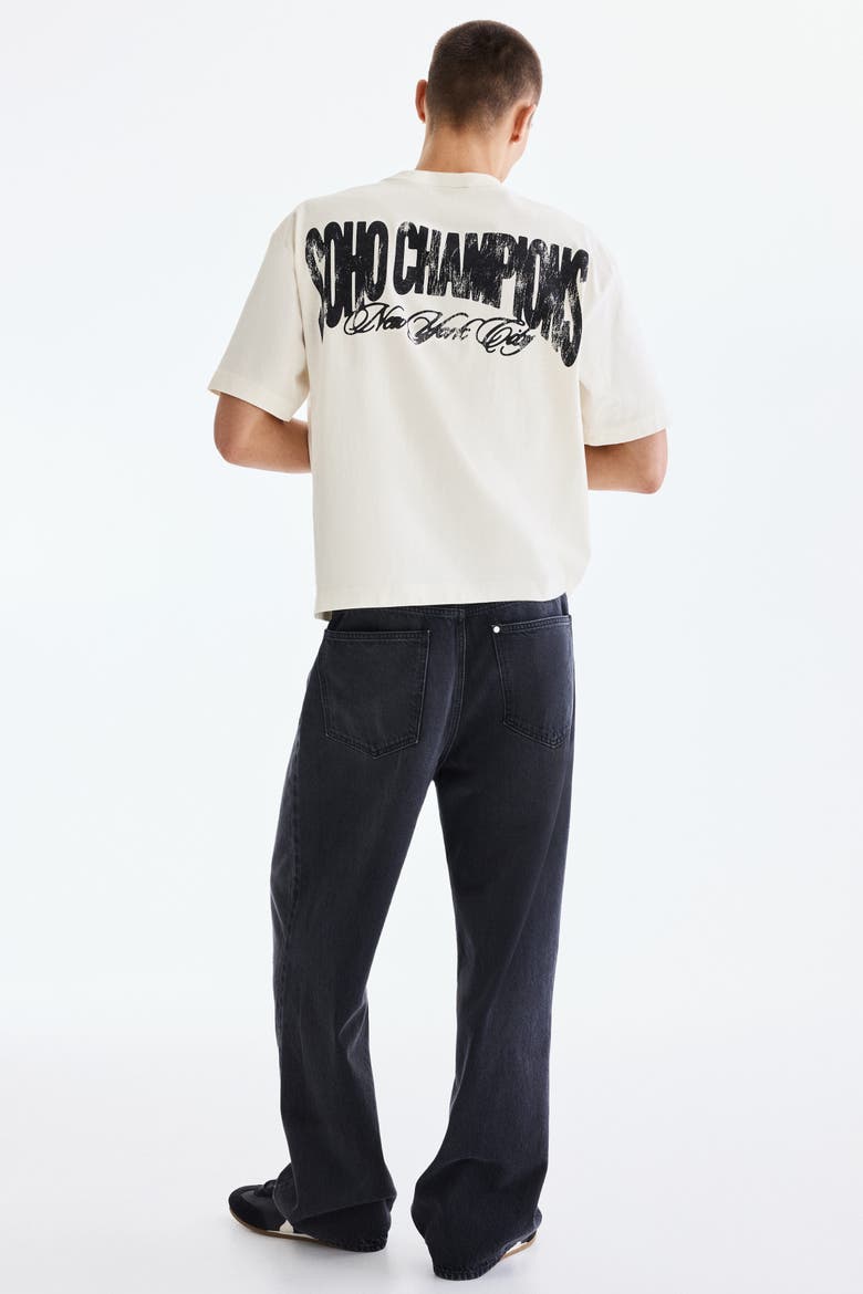 Loose Fit Printed T-shirt, Alternate, color, White/SoHo Champions