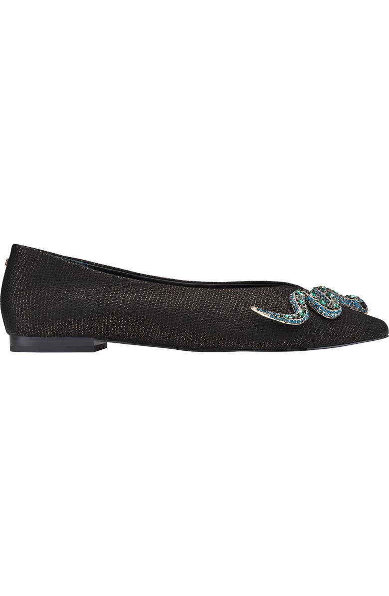 Birdies Goldfinch Pointy Toe Ballet Flat, Alternate, color,