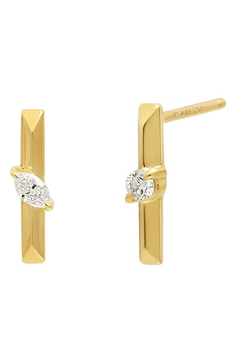 Aviva Mismatched Diamond Stud Earrings (Nordstrom Exclusive)