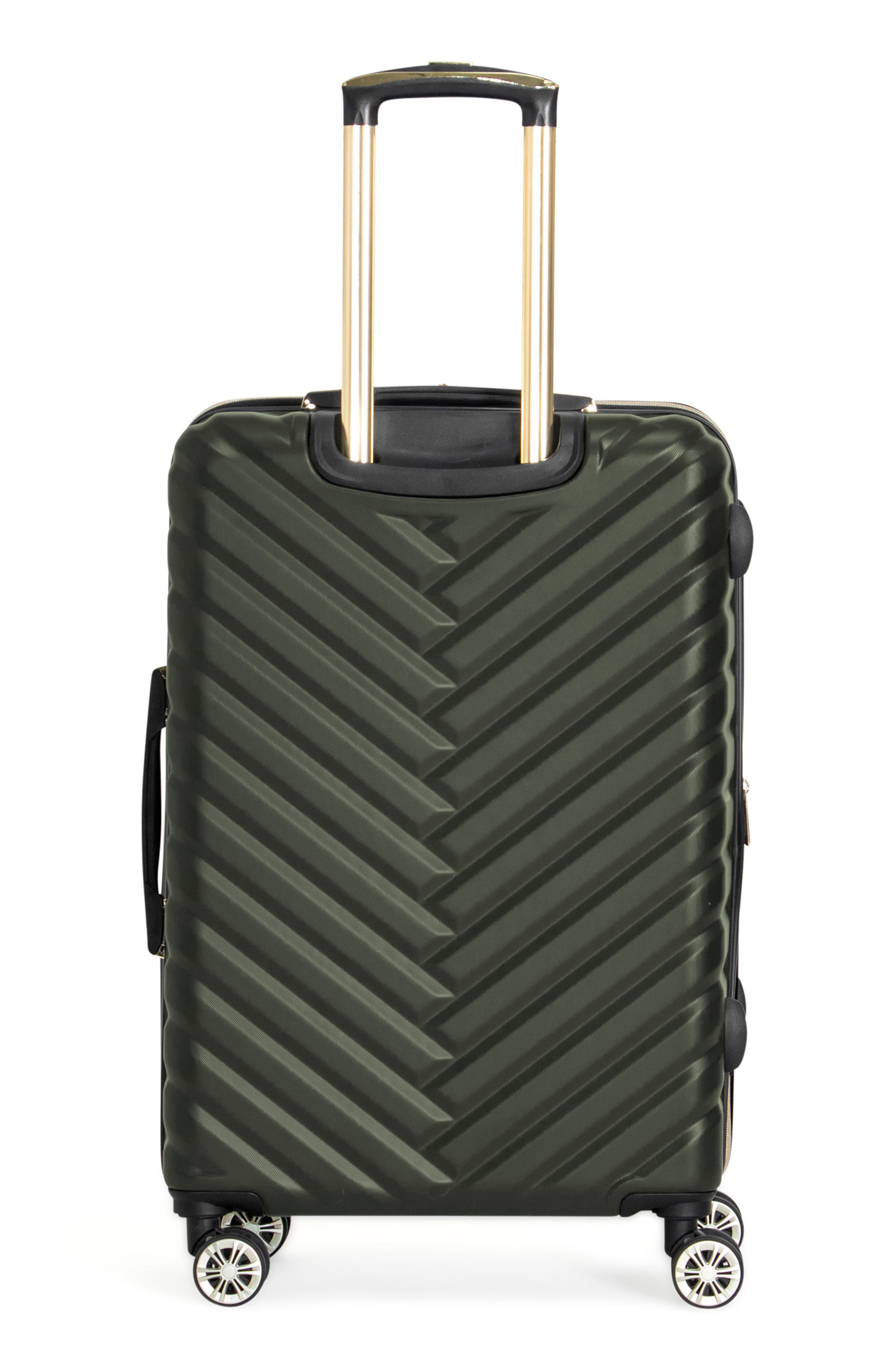 Kenneth Cole Madison 24-Inch Hardside Expandable Spinner Suitcase, Alternate, color, Olive