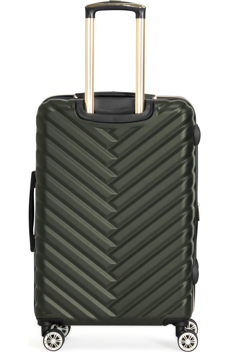 Kenneth Cole Madison Square 20-Inch Hardside Carry-On Luggage, Alternate, color, Olive