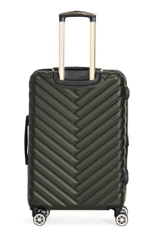 Kenneth Cole Madison Square 20-inch Hardside Carry-on Luggage In Green