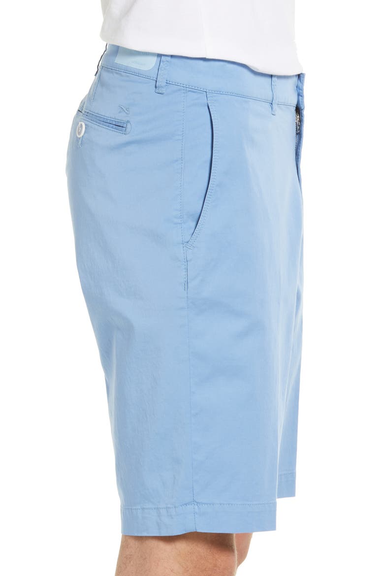 Bozen Stretch Cotton Shorts, Alternate, color, SKY BLUE