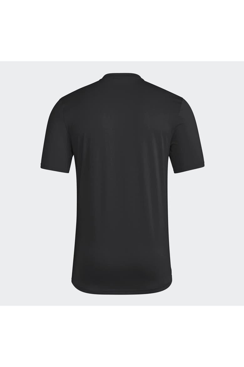 Men's adidas  Black Arizona State Sun Devils 2026 Locker Logo Pre-Game T-Shirt, Alternate, color, Black