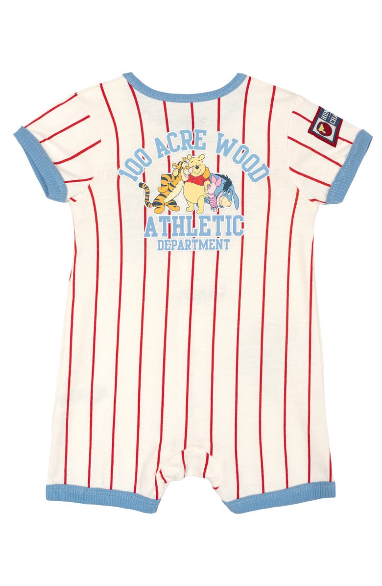 Disney Winnie the Pooh Athletic One Piece Romper, Alternate, color, Light Blue Pooh