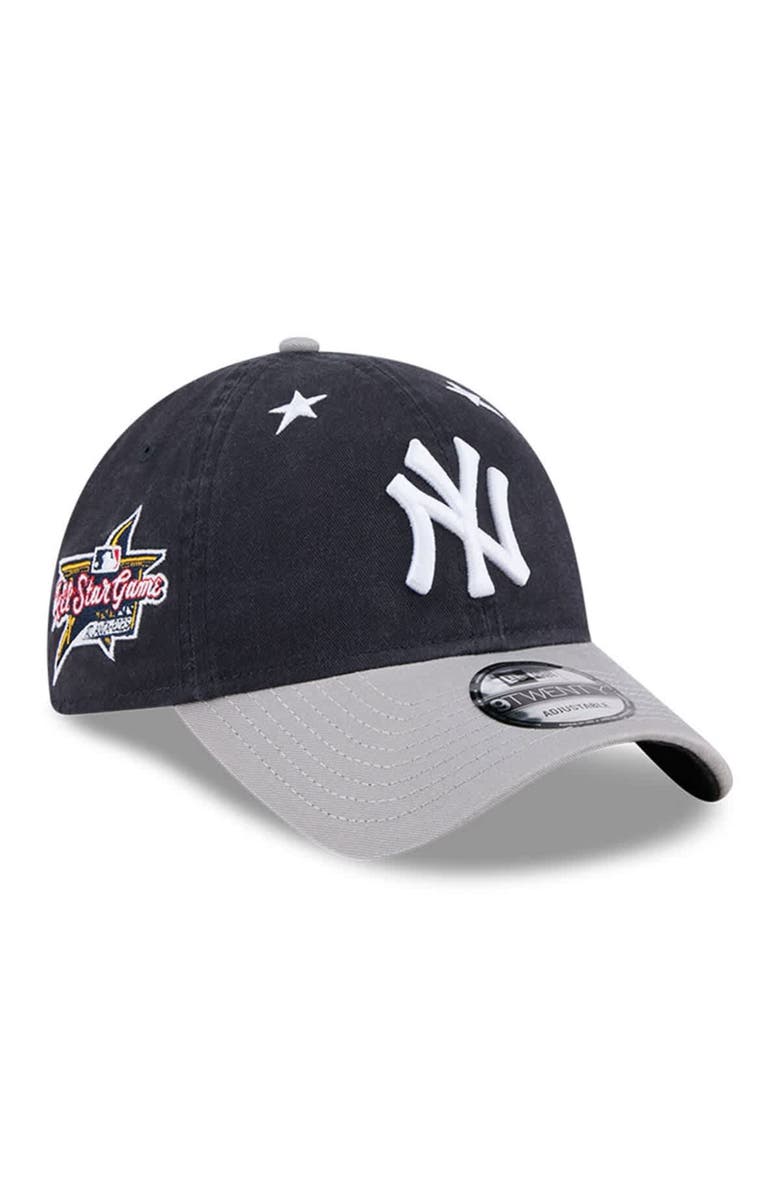 New Era Men's New Era Navy/Gray New York Yankees 2025 MLB All-Star Game 9TWENTY Adjustable Hat, Main, color, Navy