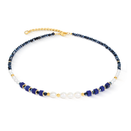 COEUR DE LION Necklace Cosmic Pearls Midnight Gold