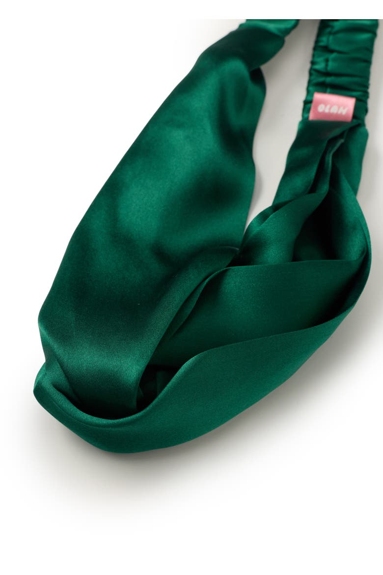Rome Silk Square Scarf 26, Alternate, color, Dark Green
