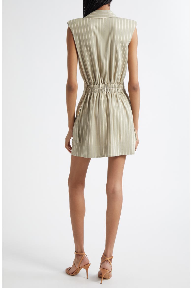 Dianna Sleeveless Minidress, Alternate, color, MINT STRIPE