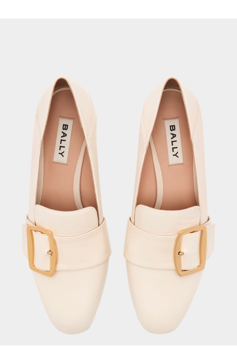 Bally Boucle Pump, Alternate, color, White