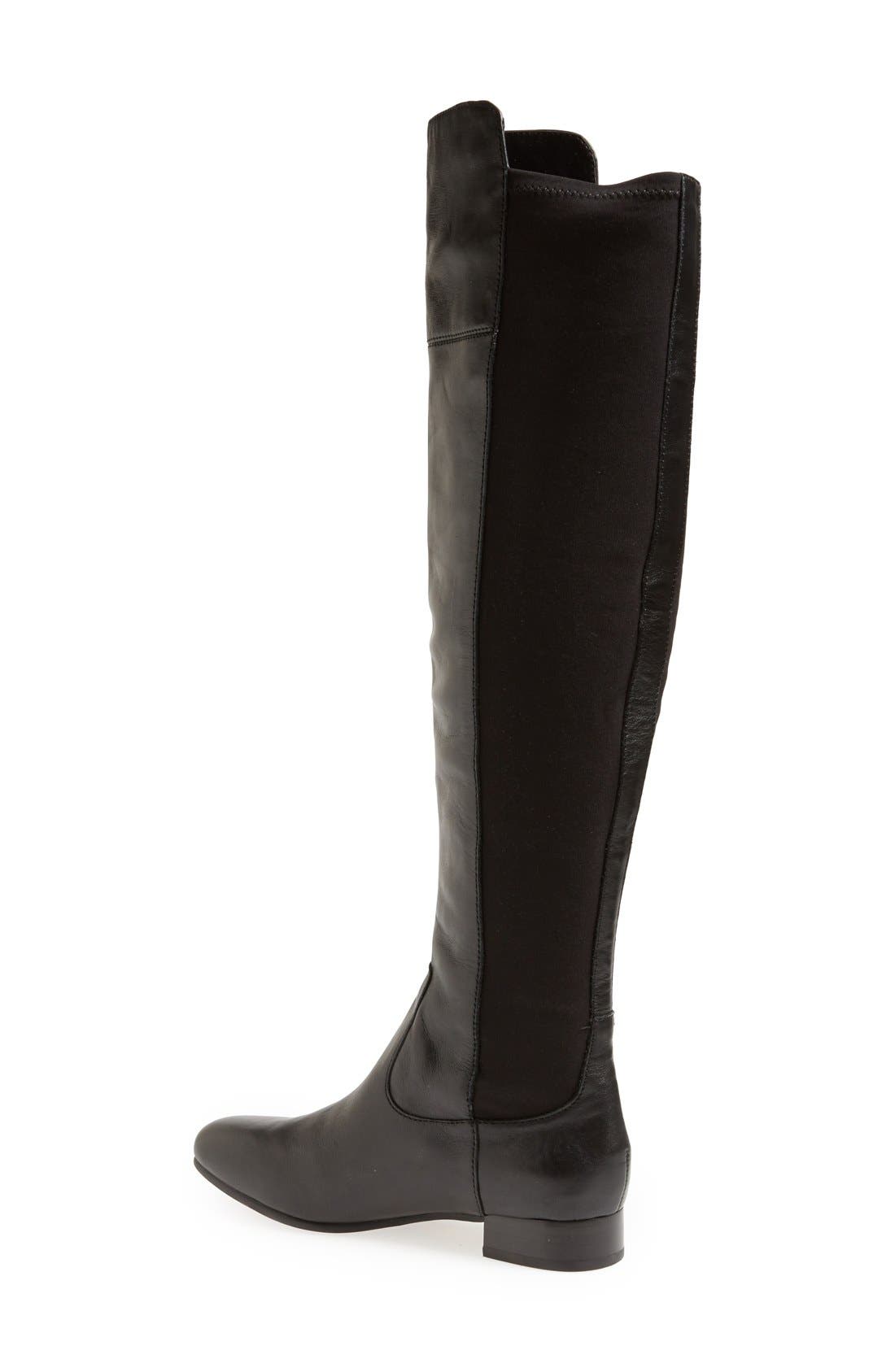 'Andora' Over the Knee Boot (Nordstrom Exclusive), Alternate, color, BLACK