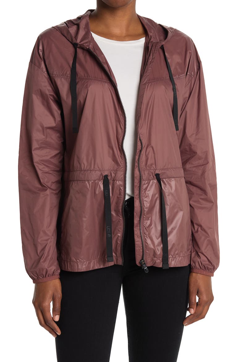 Davina Hooded Jacket, Main, color, MARASCHINO