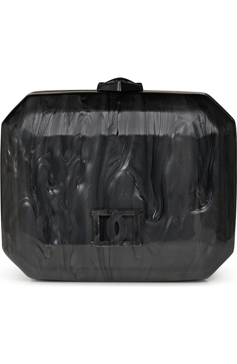DESERI Diva Crossbody Clutch, Alternate, color, Black