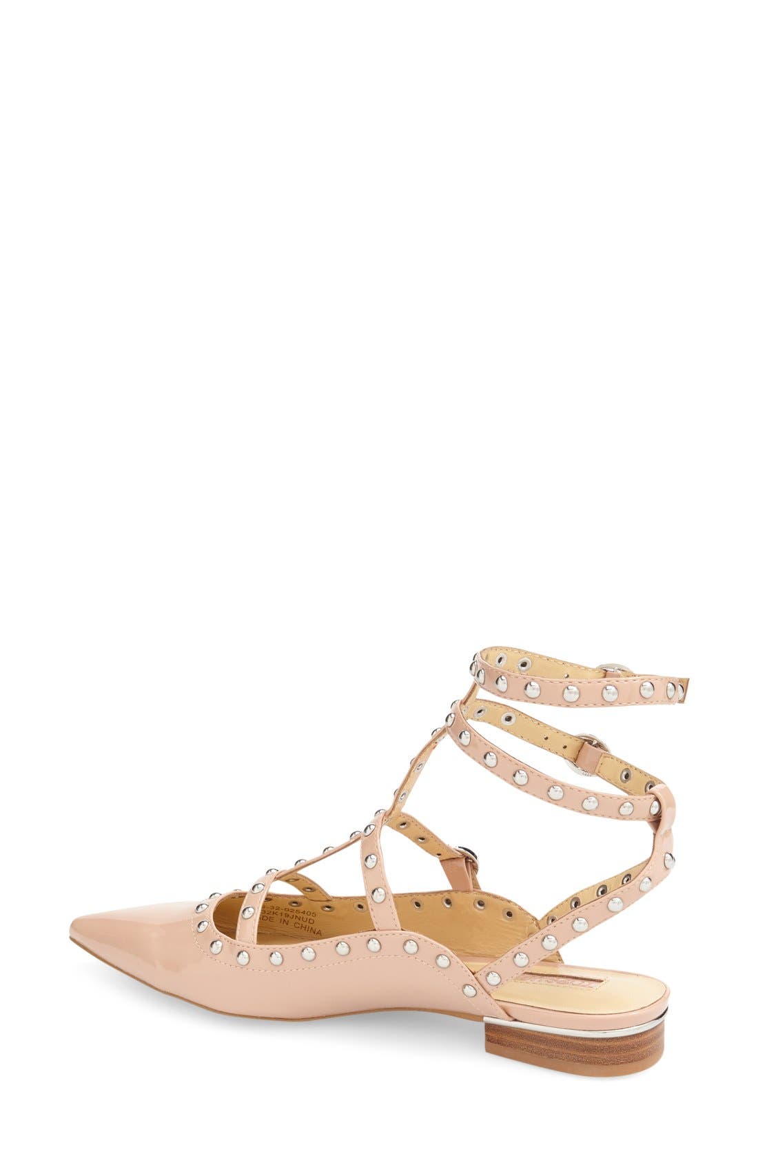 Topshop 'Kate' Pointy Toe Flat, Alternate, color, 