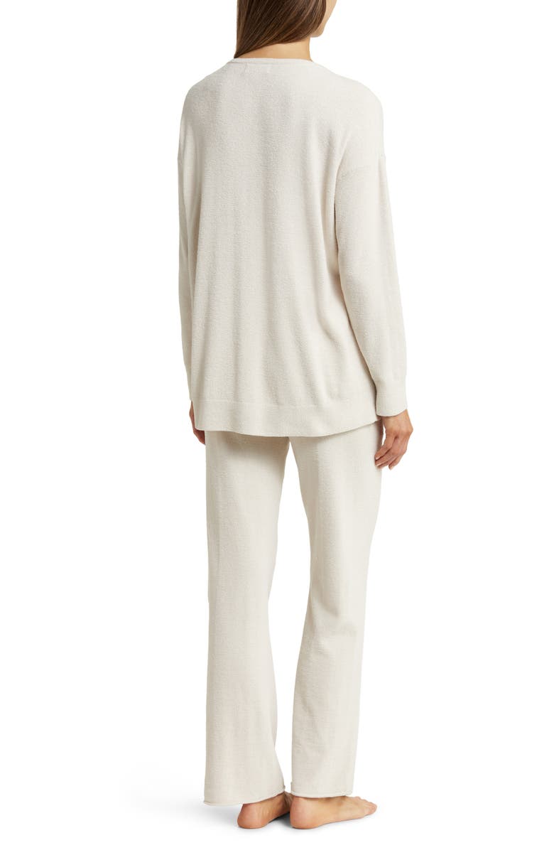 Barefoot Dreams<sup>®</sup> CozyChic<sup>™</sup> Ultra Lite<sup>®</sup> Long Sleeve Lounge Shirt & Pants, Alternate, color,