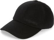 Saint Laurent Signature Vintage Cashmere Baseball Cap