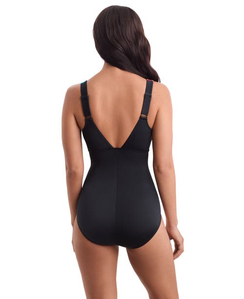 Shapesolver Sport Scoopneck Tank Chlorine Resistant One-piece Swimsuit With Adjustable Straps