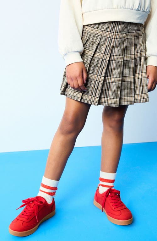 NEXT NEXT KIDS' GLEN PLAID PLEATED SKIRT