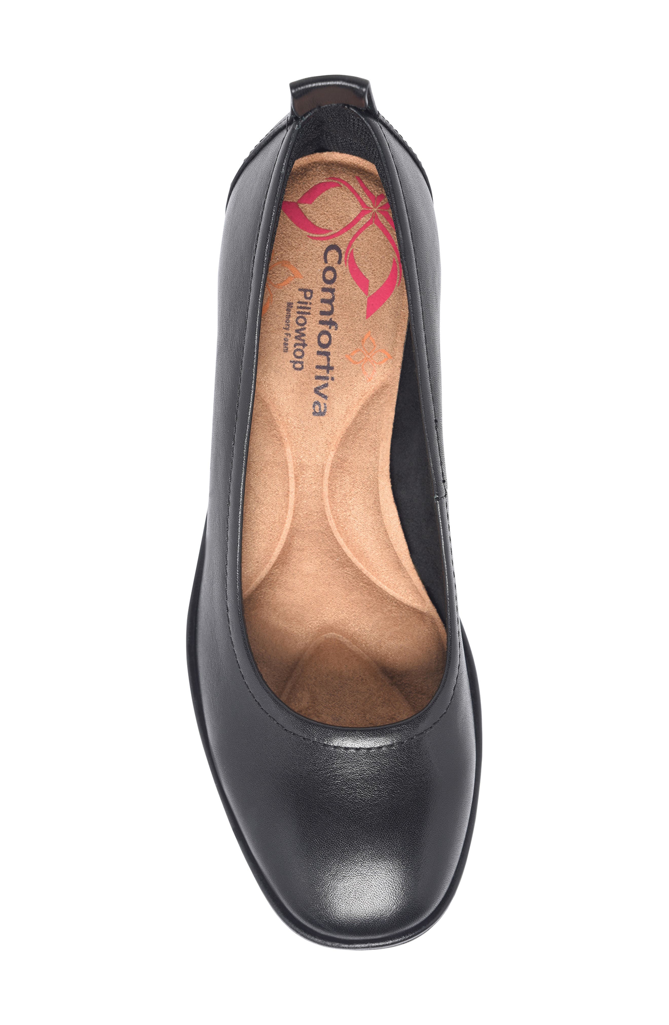 Comfortiva Dillon Wedge Pump, Alternate, color, Black