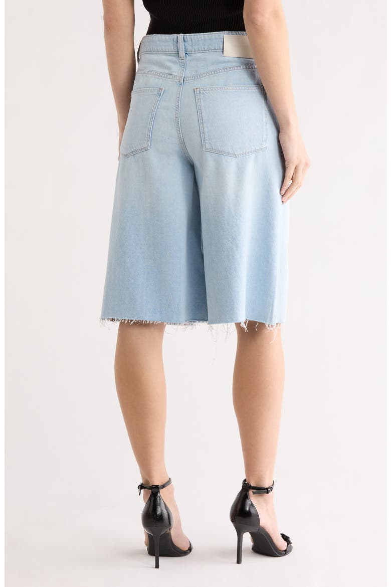 Lucila Denim Bermuda Shorts, Alternate, color, POOLSIDE