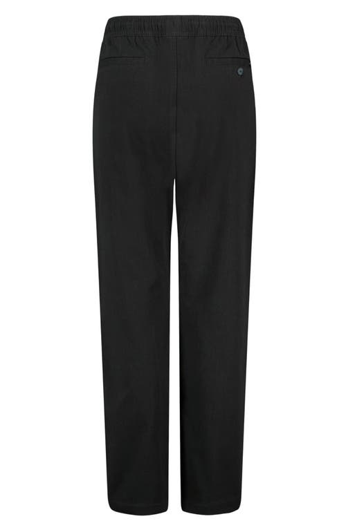 Billabong Kids' Larry Stretch Twill Drawstring Pants In Black