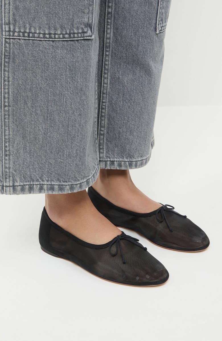 Loeffler Randall Landon Soft Ballet Flat, Alternate, color, Black