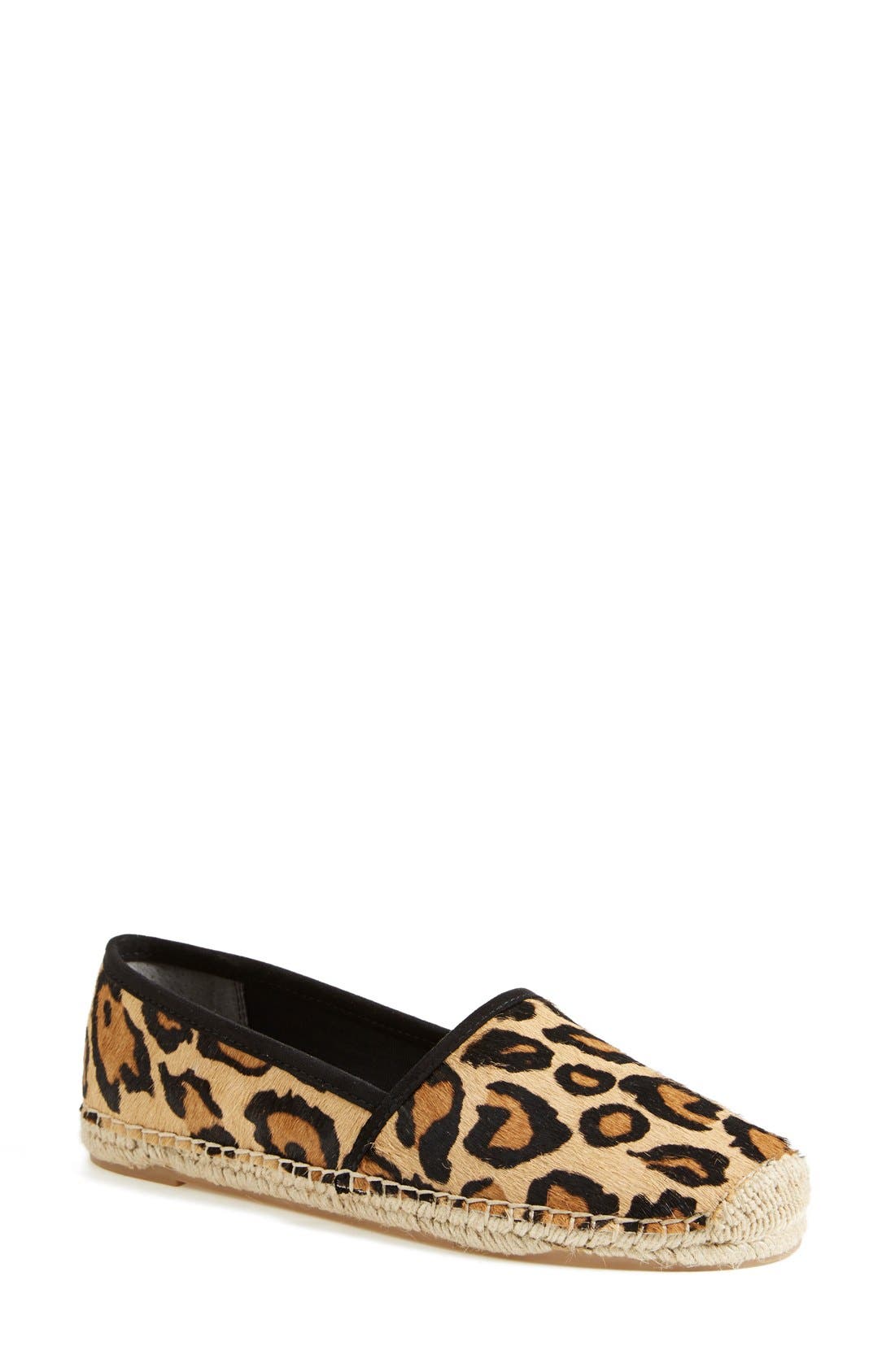'Lynn' Espadrille Flat, Alternate, color, NEW NUDE LEOPARD