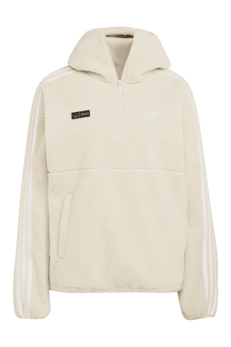 Originals Fleece Hooded Jacket, Alternate, color, CLEAR BROWN