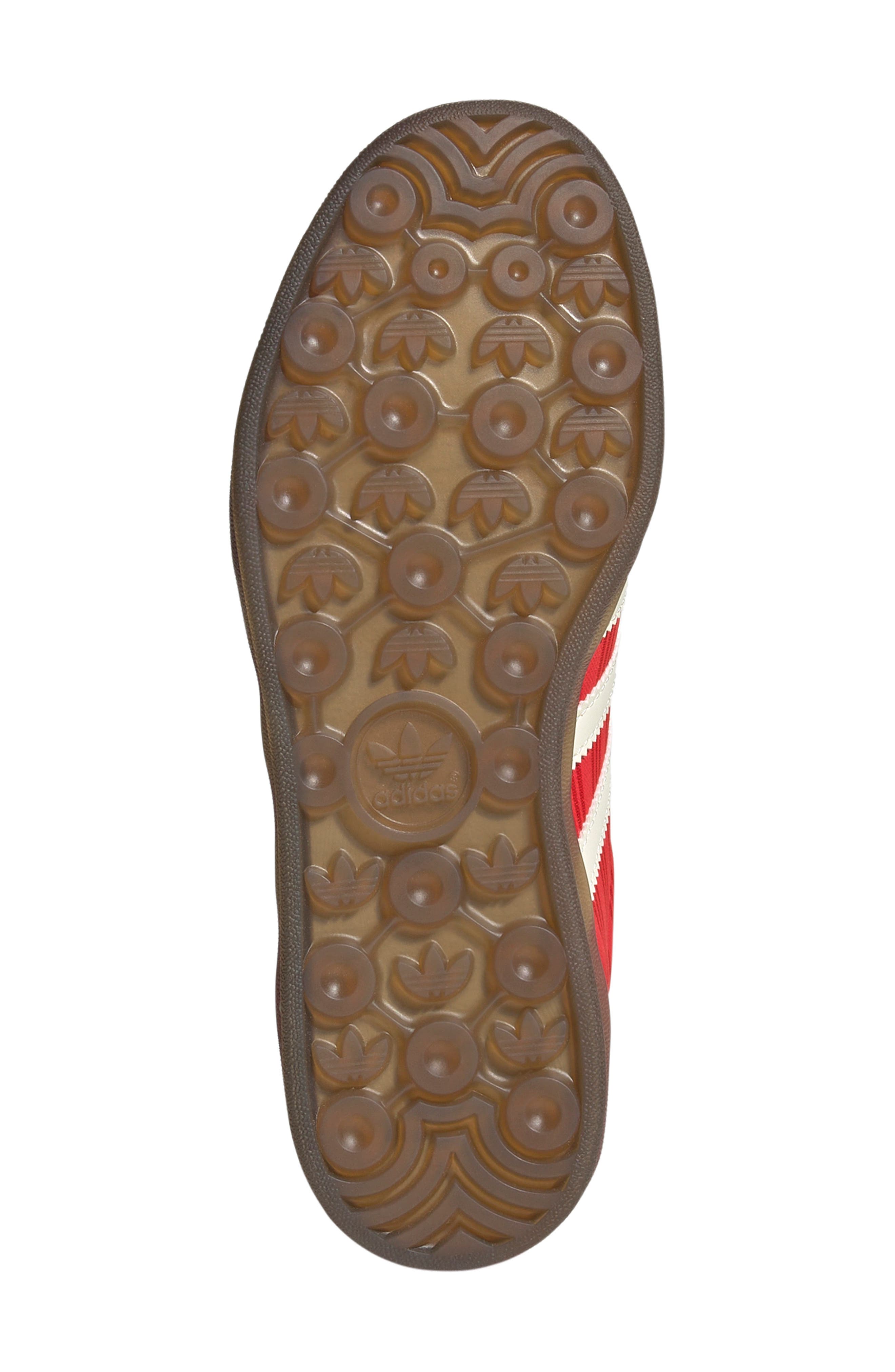 adidas Gazelle Indoor Sneaker, Alternate, color, Red/ Scarlet/ Cream White