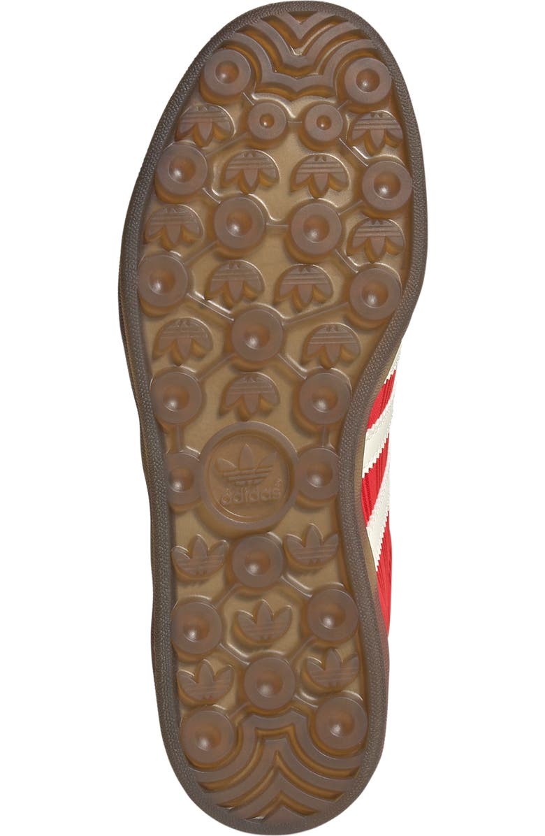 adidas Gazelle Indoor Sneaker, Alternate, color, Red/ Scarlet/ Cream White