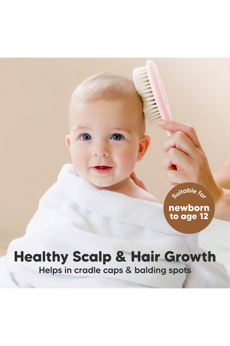 Baby Hair Brush and Comb Set, Alternate, color, Blush