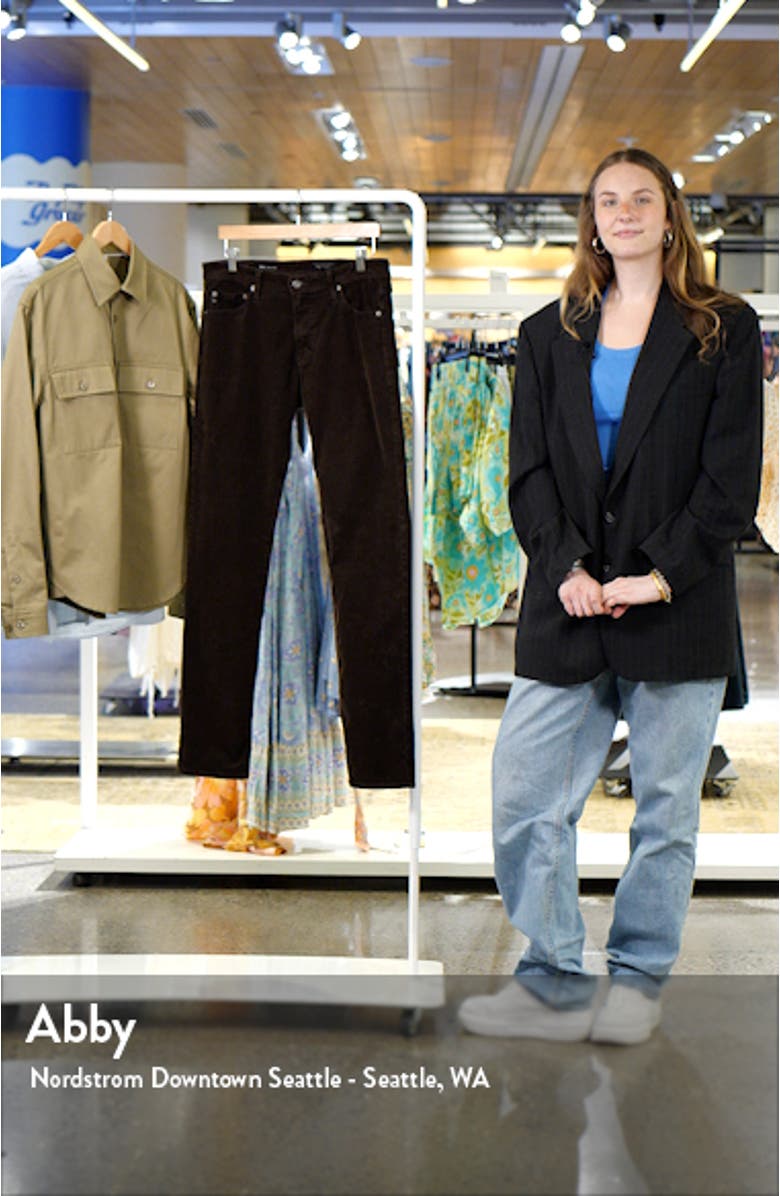Tellis Slim Fit Corduroy Pants