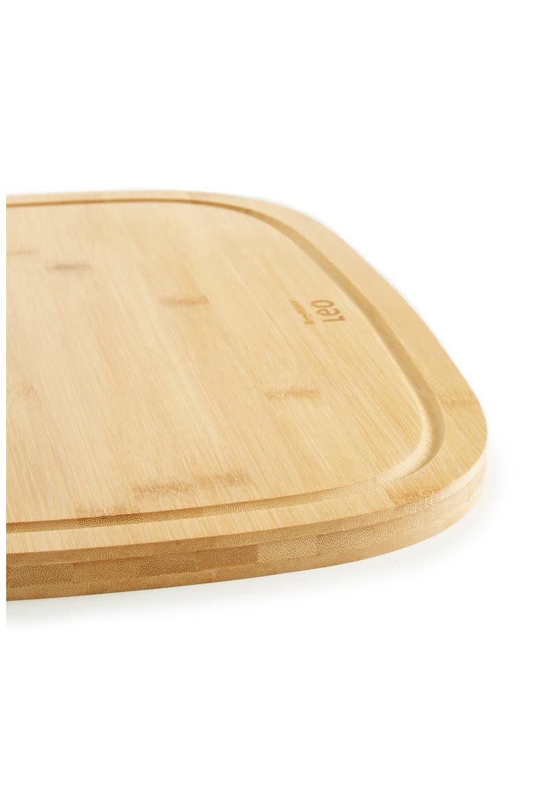 Leo Balance Bamboo Cutting Board, Alternate, color, NATURAL
