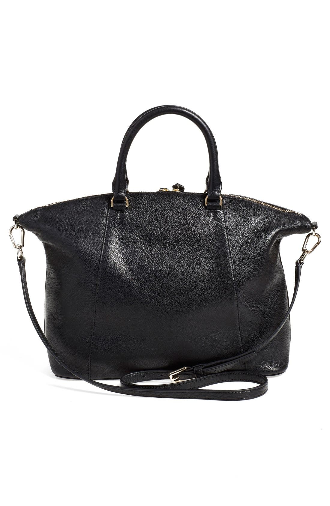 Tory Burch 'Medium Bombe T' Satchel, Alternate, color, 