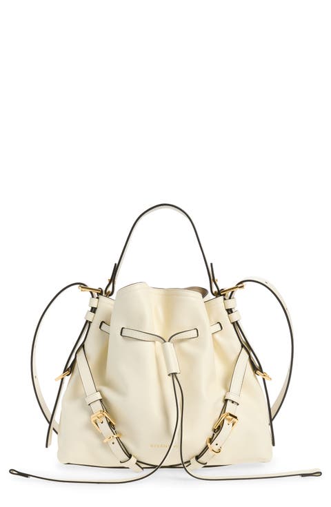 Small Voyou Leather Bucket Bag