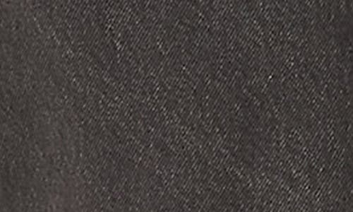 Levi's 468 Loose Denim Shorts In Washed Black