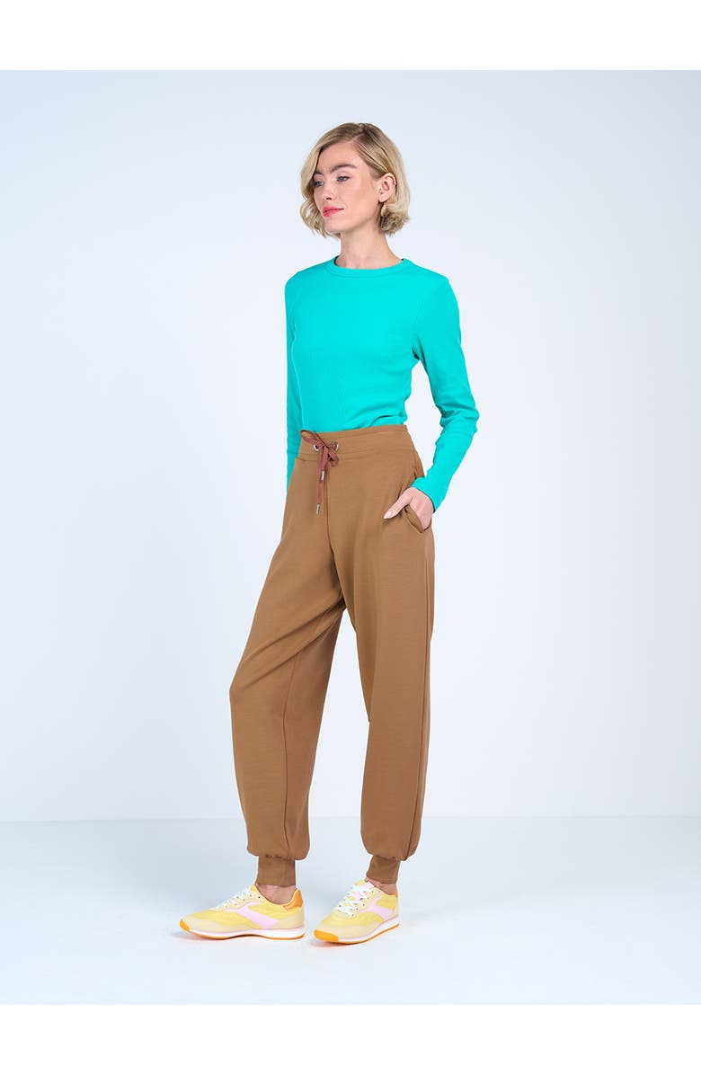 Kettlewell Soft Sweat Cuffed Hem Jogger, Main, color, Coffee