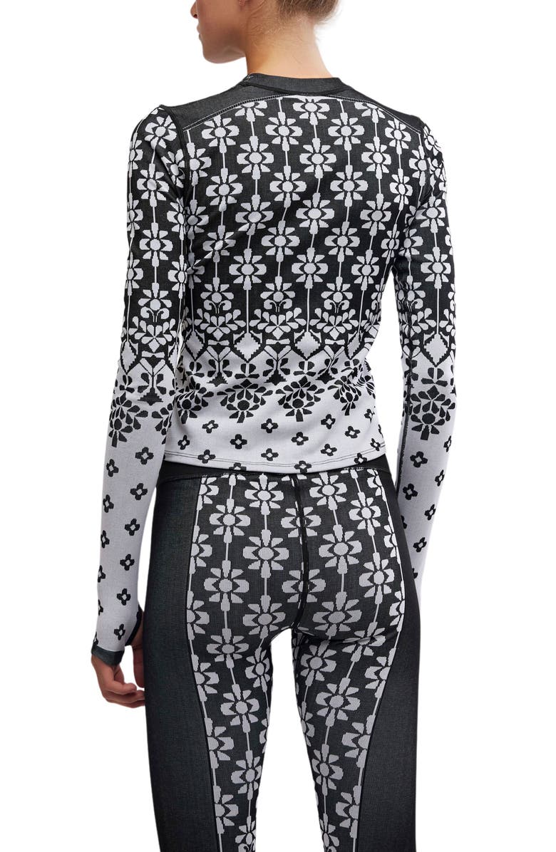 FP Movement by Free People Myoko Jacquard Layer T-Shirt, Alternate, color, 