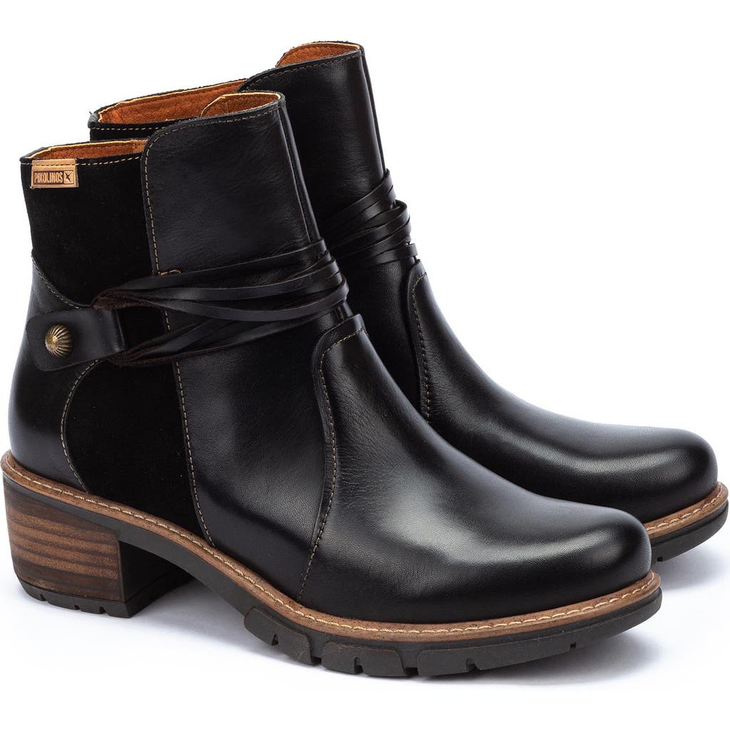 Pikolinos San Sebastian Water Resistant Boot In Black