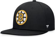 FANATICS Men's Fanatics Black Boston Bruins Primary Logo Snapback Hat