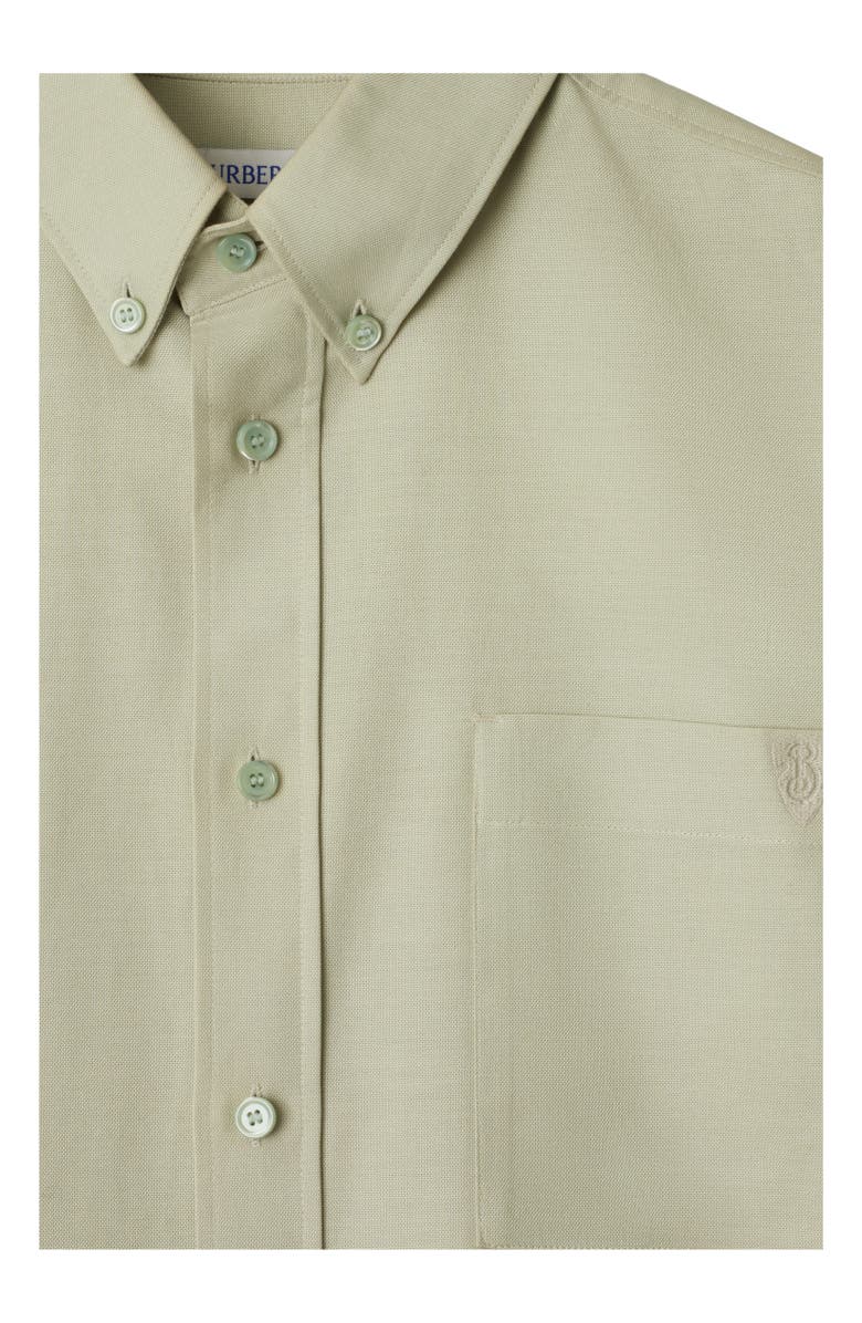 Burberry Relaxed Fit Cotton Oxford Shirt, Alternate, color, 