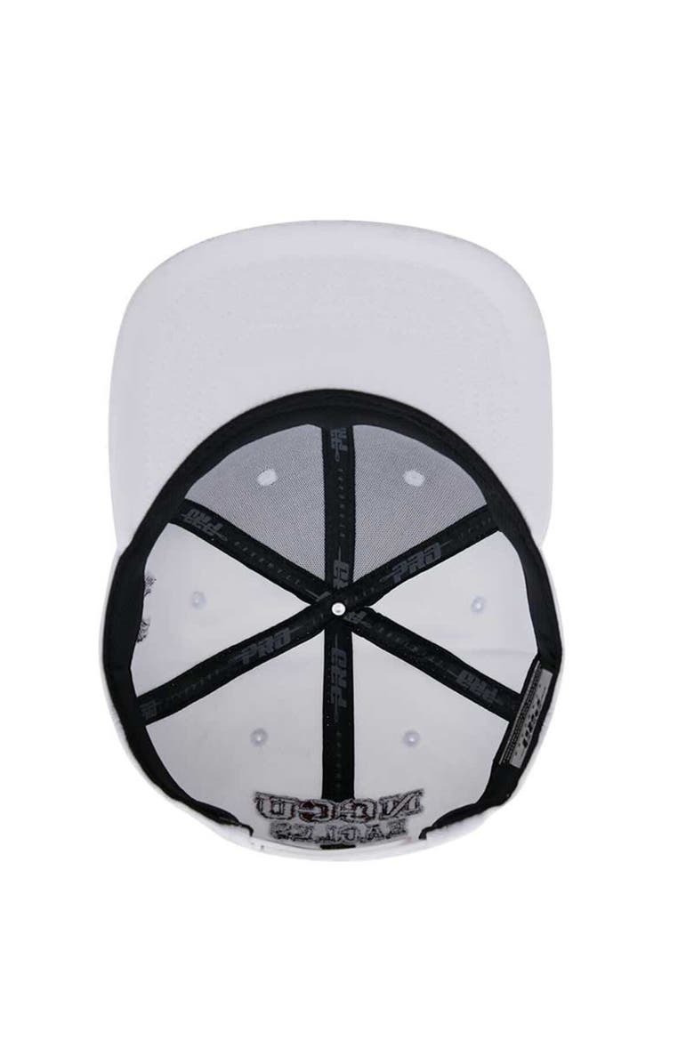 PRO STANDARD Men's Pro Standard White North Carolina Central Eagles Mascot Evergreen Wool Snapback Hat, Alternate, color, White