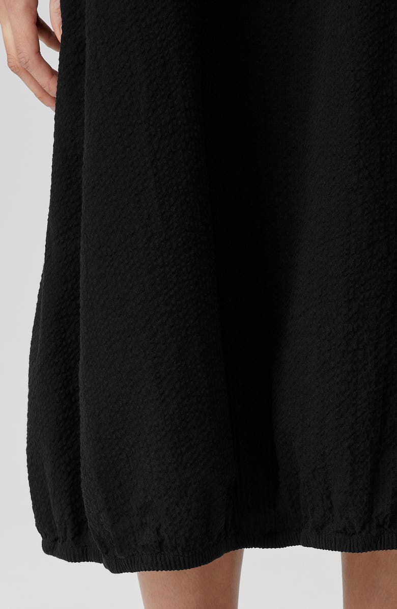 Eileen Fisher Sleeveless Lantern Organic Cotton Midi Dress, Alternate, color, 