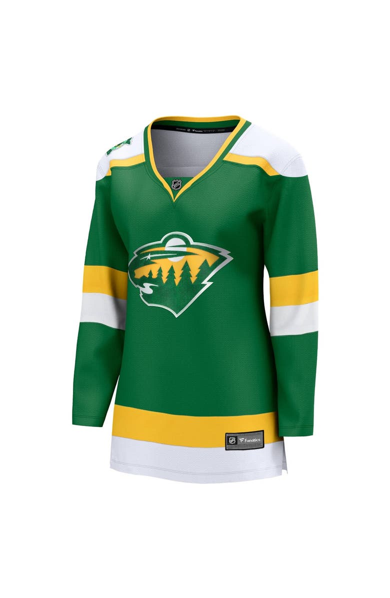 FANATICS Women's Fanatics Branded Green Minnesota Wild Alternate Premier Breakaway Jersey, Alternate, color, Green