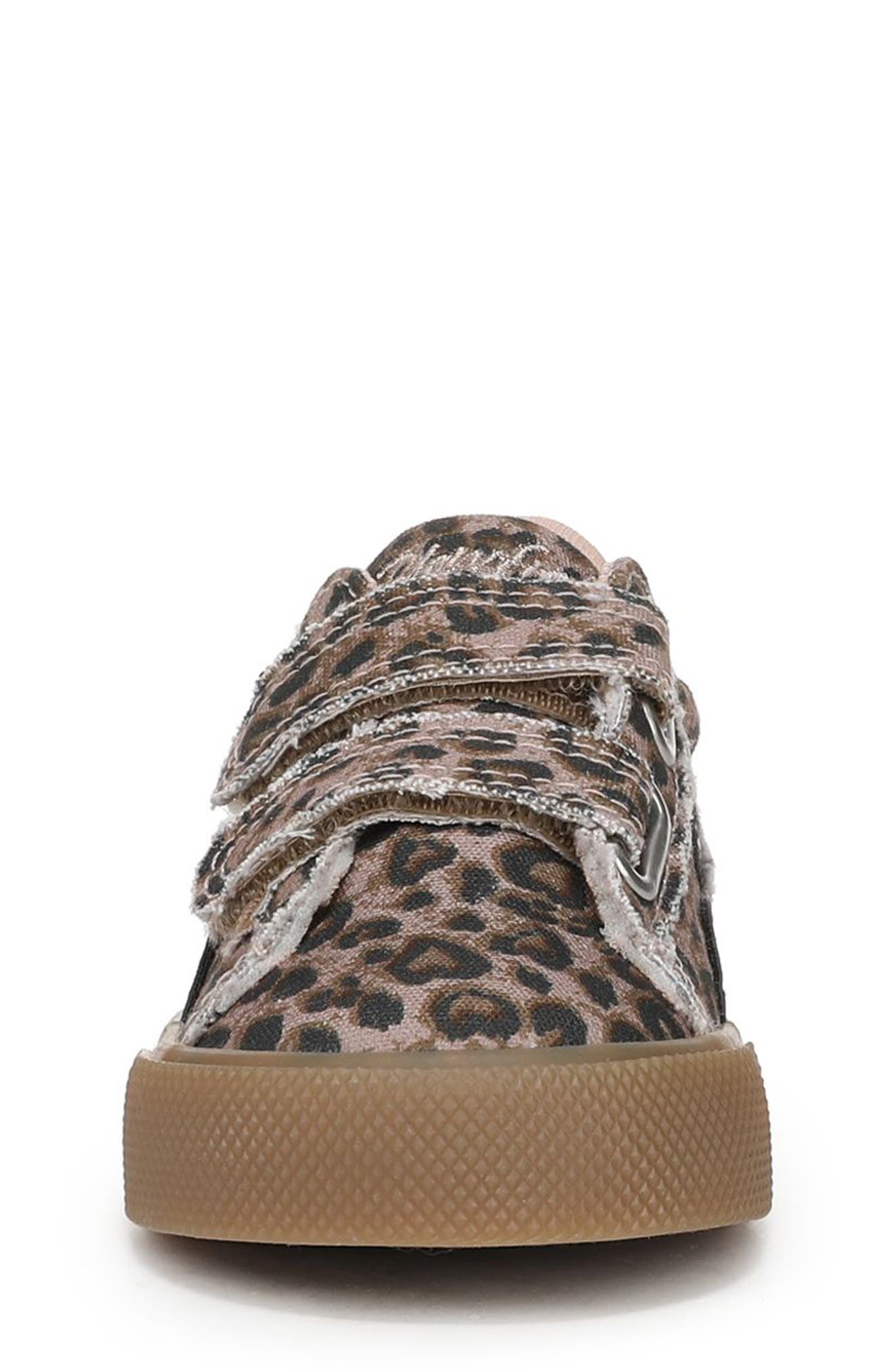 Blowfish Malibu Kids' Vice Sneaker, Alternate, color, Leopard Print Canvas