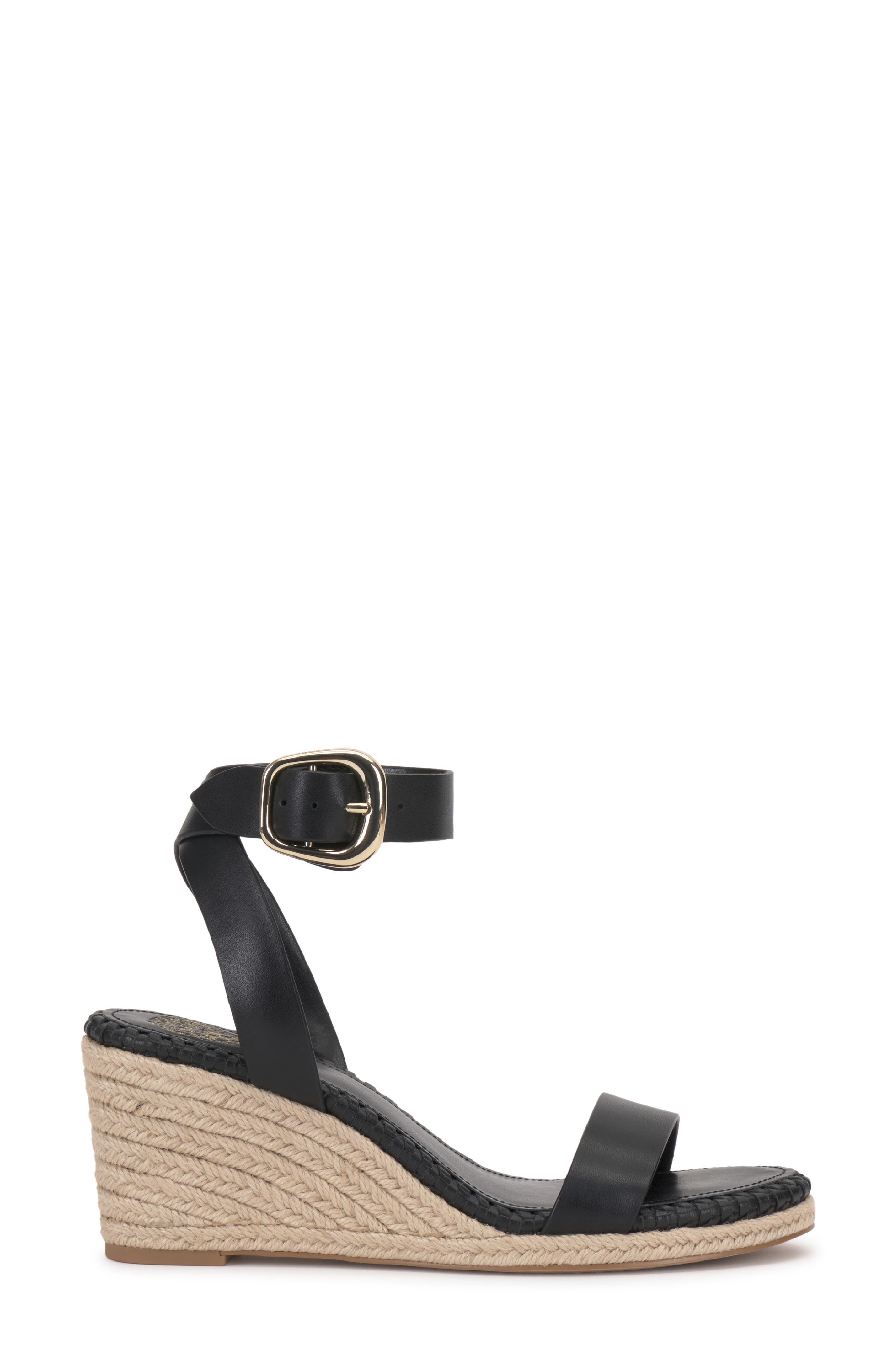 Vince Camuto Fainel Espadrille Ankle Strap Platform Wedge Sandal, Alternate, color, 