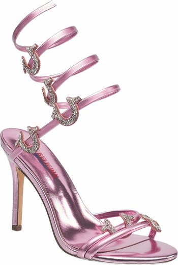 Tiana Spiral Ankle Wrap Heel